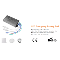 Half-power rechargeable battery backup pack