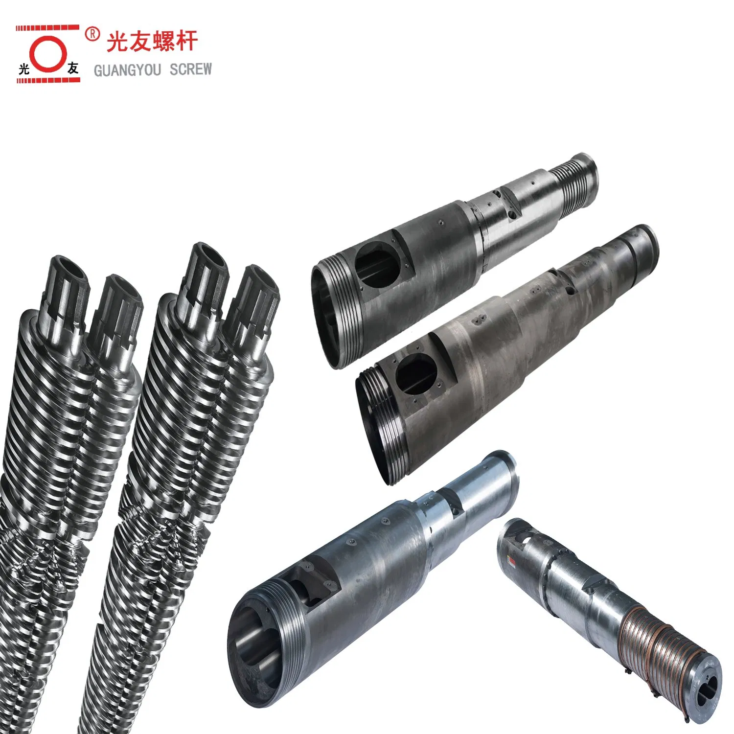 Bimetallic screw at silindro na mga bahagi para sa plastic profile extrusion