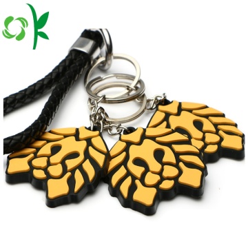 Giveaway Keyring Custom Soft PVC Keychain For Souvenir