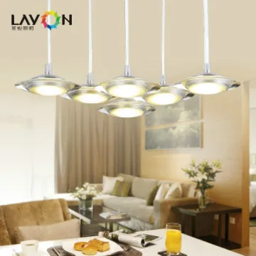 LED modern chrome pendant lamp