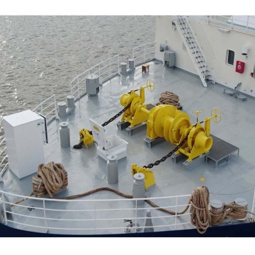 100 Ton Double Drum Chain Electric Hydraulic Boat Anchor Winch with CCS BV Certification