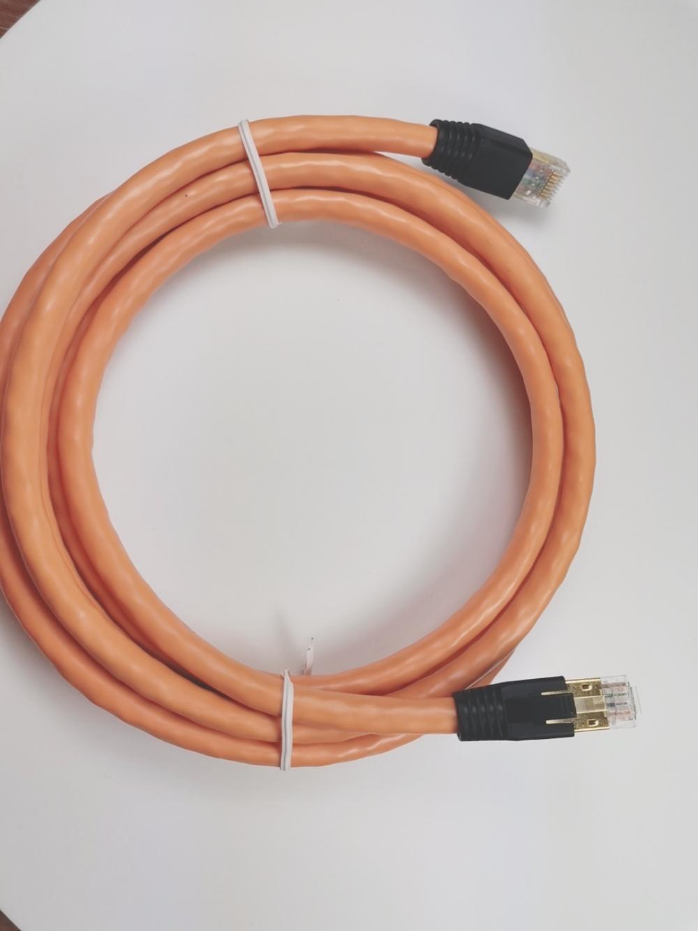 Wytrzymały kabel zasilający CAT7 Przedłużacz AC do laptopa