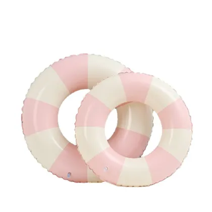 Durable Custom Thickened PVC Material Swim Ring - Inflatable Floating Swimming Ring for Adults
