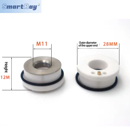 SmartRay Precitec Raytools WSX Fiber Laser Cutting Machine with Laser Ceramic Ring