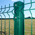 PVC Coated Triangle Bending Fence Dengan Post Square