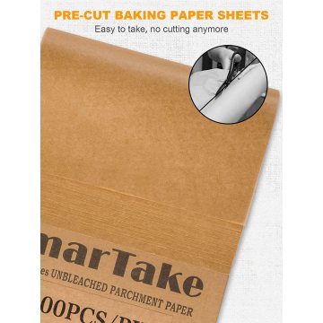 Environmentally friendly disposable edible baking paper