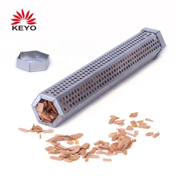 Upgraded Pellet Smoker Tube 12 Inch Hexagon Stainless Steel BBQ Wood  Pellet Smoker Tube