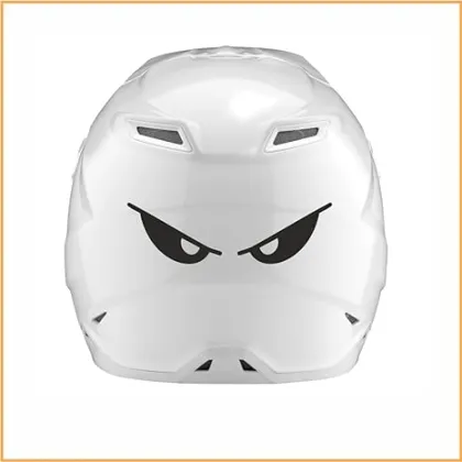 Evil Eyes No Fear Motorcycle Helmet Reflective Sticker
