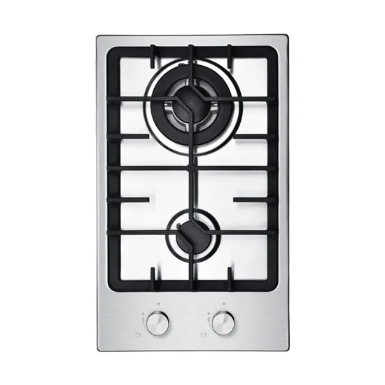 Built-In 60cm Gas Cooktop - 2 Burners Stainless Steel Gas Stove for Home