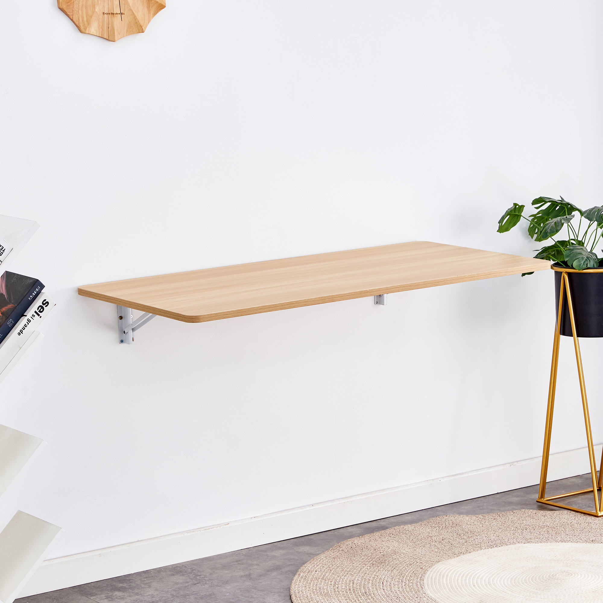 Foldable Wall Table Quick Setup For Apartment