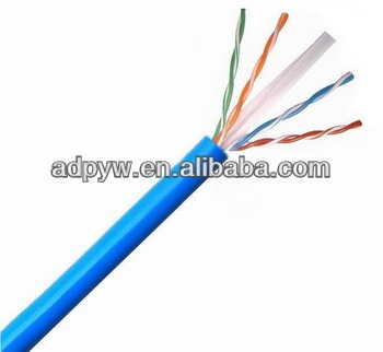 Hot sale utp 4 pair 23awg 1000mbps copper CAT6 cable