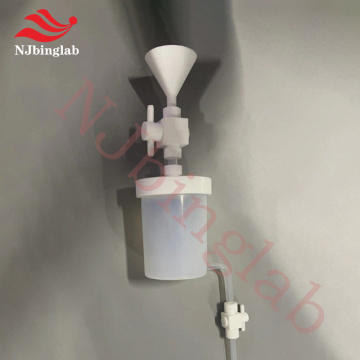NJbinglab PFA Chemical Reactor for High Purity Synthesis, Resistant to Aqua Regia, HNO3 and Aggressive Solvents