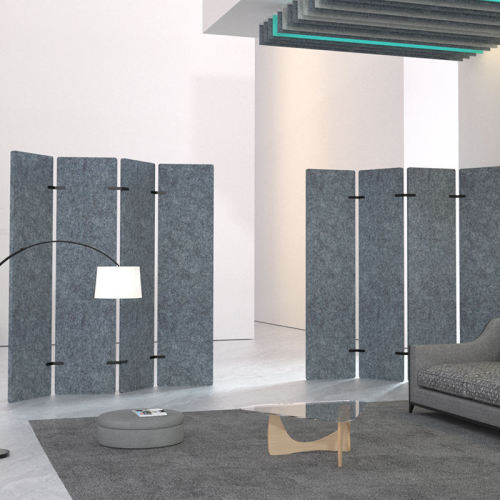 Decorative Acoustic Panel PET Soundproof Acoustic Screen Divider. Factory