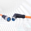 M23 Servo Motor Connector Plug Cable