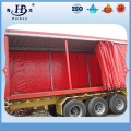 Customized made 100% polyester pvc tarpaulin for truck side container