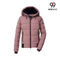 Chaqueta elegante con capucha para mujer