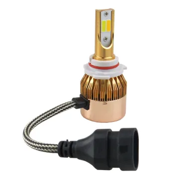 Wholesale Dual Color H7 H4 LED Car Bulb 3000K 6000K