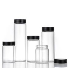Multifunctional glass storage bottle