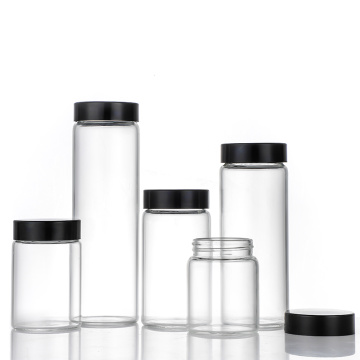 Multifunctional glass storage bottle