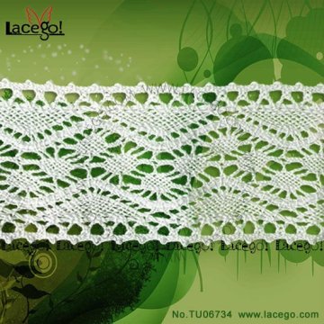 wedding dresses 100% organic cotton lace