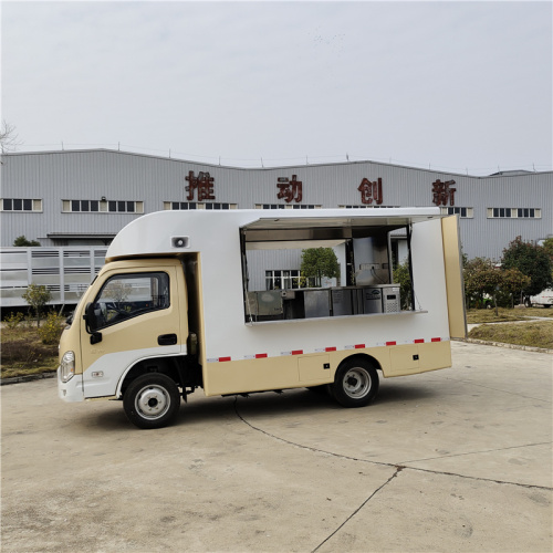 Caminhão de fast food personalizado para café e lanches