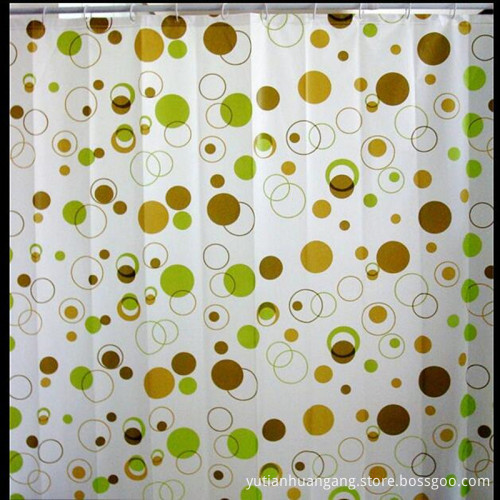 Eco-Friendly Feature PVC Shower Curtain
