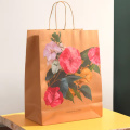 Customized shopping hand-held paper bags