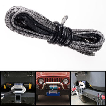 Heavy duty vehicle UHMWPE towing tow rope