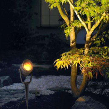 Iluminação de jardim árvore luz de inundação spike luz led