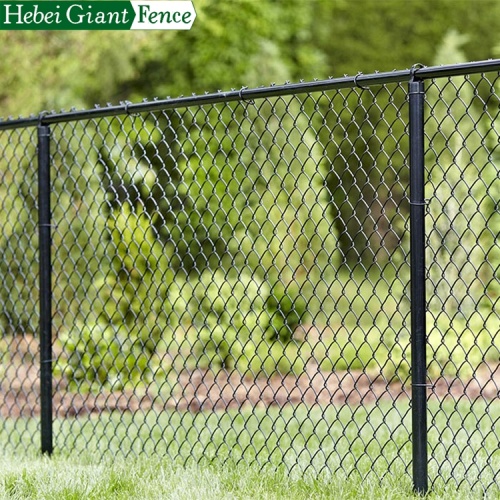 Easily Assembled PVC Coted Galvanized Chain Link Fence