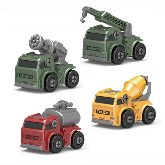 Promotion Toys: Dollar Items - Transformer, Firefighting Crane, Locomotive, Rotation Deformer Car Toy
