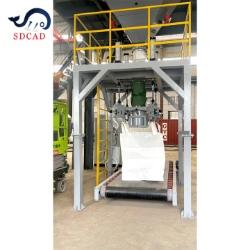 SDCAD High Capacity Bulk Bag Quartz Sand Packaging Machine: Filling, Sealing, and Net Weighted Ton Solutions