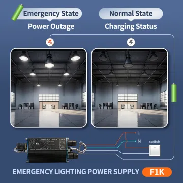 Waterproof 15-300W 12.8V LiFePO4 Battery Led Emergency Conversion Kit Ce Certified Led Light Emergency Driver