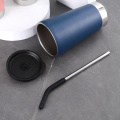 Portable Insulated Tumbler Cups with Lid and Straw