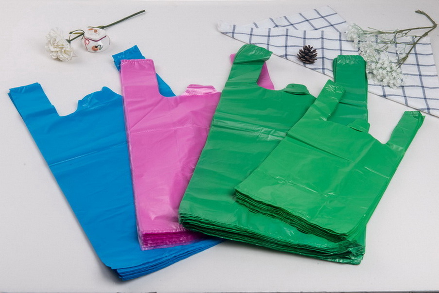 Reusable Environmentally Friendly Produce T-Shirt Carrier Packing Grocery Shopping Bag