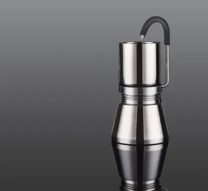 Portable Stainless Steel Mini Coffee Maker Mocha Pot