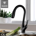 Pulverizador de Pulldown Preto fosco Kitchen Sink Faucet Tap