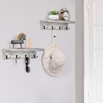 Farmhouse Style Wall Mounted Coat Rack