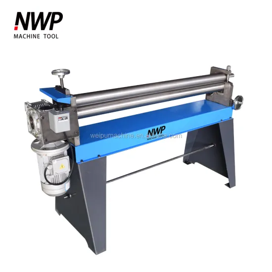 Bestselling NWP HVAC Duct Rolling Machine with 3 Rollers for Sheet Metal Processing