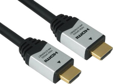 HDMI 1.4V, Gold-Plated Plug, Metal Shell (HD-13022-A)