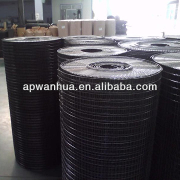anping supplier black vinyl coated welded wire mesh(factory)