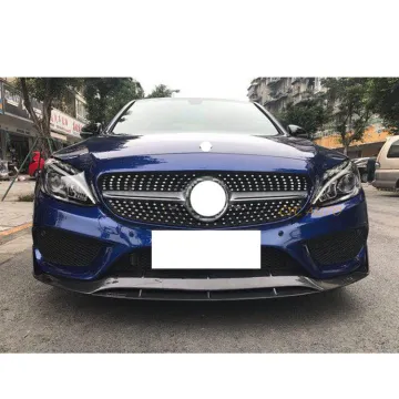 Factory Price Grille for Mercedes Benz W205 C205 - Diamond Style Front Bumper 2019-2021