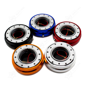 Universal Tipis 6-Hole Steering Wheel Release Release Hub Kit Adapter untuk Mobil Balap
