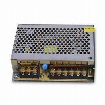 CCTV Power Supply with 100 to 240V AC Input Voltage and 1.7A Input Current