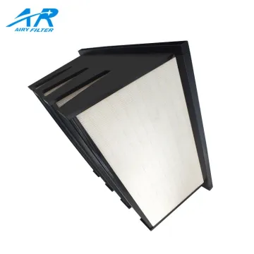 V-Bank Filters with Plastic Frame H13 HEPA Filter