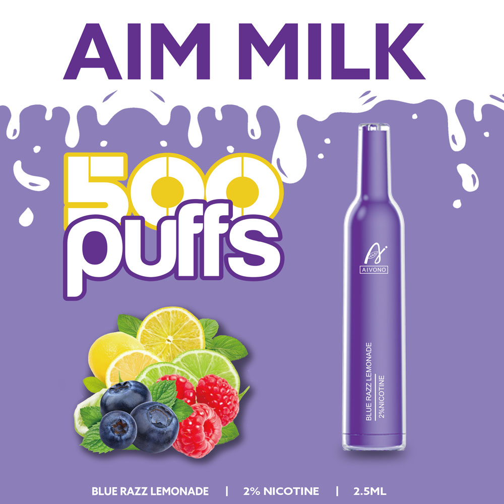 500puffs AIM Sữa Châu Âu Bán Vape