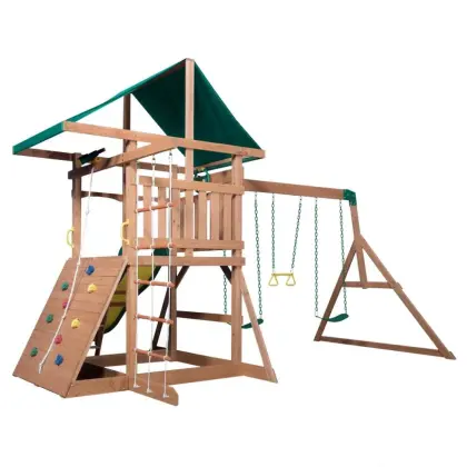 cedar Wooden childrens swings