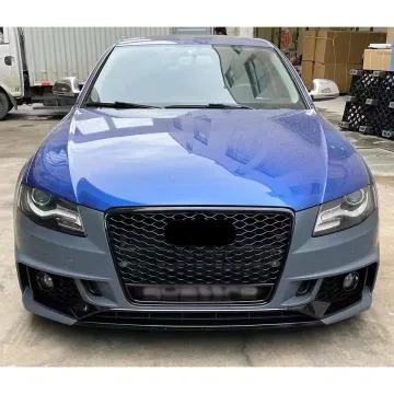 PP Material Bumper Bodykit for Audi A4 B8 2009-2012 Modified to 2019 RS4 Style
