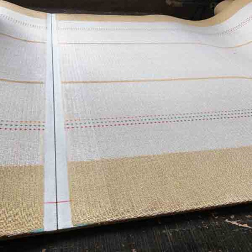  Traction Belt Corrugator Felt With Kevlar Edge Manufactory