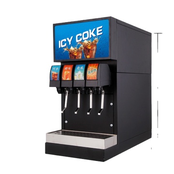 Kommerzieller Post -Mix -Soda -Brunnenspender mit 5 Ventilen